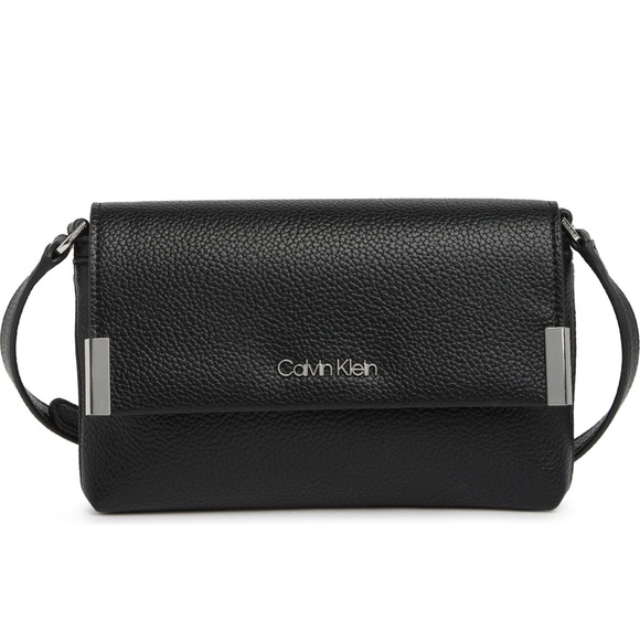 BNWOT Calvin Klein Foldover Flap Crossbody Bag - Picture 13 of 13